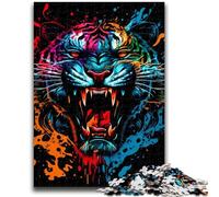 Puzzle 1000 pièces pour Adultes et Adolescents Ours du Silence Jouets éducatifs Jeux Anti-Stress Convient pour la décoration de Bureau 38x26cm