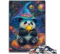 Puzzle 1000 pièces pour Adultes et Adolescents, Panda Magicien, Puzzle 1000 pièces, Jeux éducatifs, Anti-Stress, Cadeaux d'anniversaire Uniques (75x50cm)