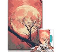 Puzzle 1000 pièces pour Adultes et Adolescents, Paysage Coucher de Soleil, Jeu éducatif Familial, idéal pour la décoration de Bureau (Taille 75x50cm)
