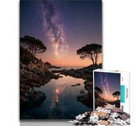 Puzzle 1000 pièces pour Adultes et Adolescents, Paysage de Coucher de Soleil, Jeux éducatifs, décoration d'intérieur, idéal pour la décoration de Bureau (Taille 38x26cm)