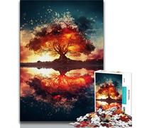 Puzzle 1000 pièces pour Adultes et Adolescents, Paysage Fantastique, Anti-Stress, Vacances à la Maison, Passe-Temps, Interaction Parent-Enfant (75x50cm)