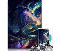 Puzzle 1000 pièces pour Adultes et Adolescents, Paysage Magique, intéressant pour réduire Le Stress et interagir avec Les Parents (Taille 38x26cm)