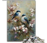 Puzzle 1000 pièces pour Adultes et Adolescents, Peinture à l'huile Colibri, Jouet éléphant, Jeu intellectuel, Cadeau d'anniversaire, décoration Murale pour Les 14 Ans et Plus (Taille 50x75cm)