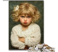 Puzzle 1000 pièces pour Adultes et Adolescents Petit garçon en colère, Jouet éducatif et décompressant, idéal comme Cadeau pour Toute la Famille (Taille 50x75cm)