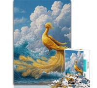 Puzzle 1000 pièces pour Adultes et Adolescents Phénix, Jeux éducatifs, décoration d'intérieur, Cadeau d'anniversaire, Art Mural (75x50cm)