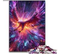 Puzzle 1000 pièces pour Adultes et Adolescents, Phénix mystérieux, Jeu éducatif et Stimulant pour améliorer la mémoire (à partir de 14 Ans) (Taille 50x75cm)