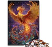 Puzzle 1000 pièces pour Adultes et Adolescents, Phénix mystérieux, Jeux éducatifs, décoration Murale, Cadeaux d'anniversaire et de Noël Uniques, 50x75cm