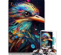 Puzzle 1000 pièces pour Adultes et Adolescents, Pics Animaux, Art au Fusain, pour Une Escapade relaxante et Une décoration d'intérieur (38x26cm)