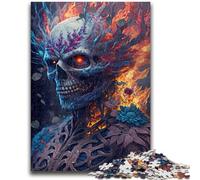 Puzzle 1000 pièces pour Adultes et Adolescents Pingouins sous l'aurore boréale Jouets éducatifs et Amusants Activités à la Maison, Cadeau d'anniversaire, Cadeaux de Voyage 50x75cm