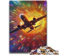 Puzzle 1000 pièces pour Adultes et Adolescents, Plan coloré, Difficile à réaliser, mais Amusant et Humoristique, Jeu éducatif pour Anniversaire, 26x38cm
