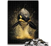 Puzzle 1000 pièces pour Adultes et Adolescents Puzzle 1000 pièces représentant Une Baleine pour Toute la Famille Convient aux Enfants de 14 Ans et Plus (75x50cm)
