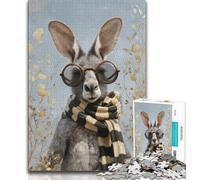Puzzle 1000 pièces pour Adultes et Adolescents, Puzzle âne pour Adolescents, Anti-Stress, séjour, Tue Le Temps, Interaction Parent-Enfant (Taille 38x26cm)