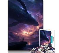 Puzzle 1000 pièces pour Adultes et Adolescents Puzzle Baleine Magique 1000 pièces, Jeux Amusants en Famille, idéal comme Cadeau pour Toute la Famille (Taille 75x50cm)