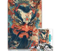 Puzzle 1000 pièces pour Adultes et Adolescents, Puzzle Bouddha pour Adolescents, Anti-Stress, séjour, Tue Le Temps, Interaction Parent-Enfant (Taille 75x50cm)