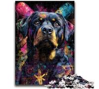 Puzzle 1000 pièces pour Adultes et Adolescents Puzzle Bouledogue français pour Adultes Relax Games est Un pour Toute la Famille (38x26cm)