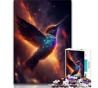 Puzzle 1000 pièces pour Adultes et Adolescents Puzzle Colibri Star Sipper pour Adolescents Jeu de Quiz décoration Murale Cadeaux d'anniversaire et de Noël Uniques 38x26cm
