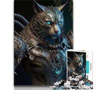 Puzzle 1000 pièces pour Adultes et Adolescents Puzzle mécanique Tigre pour Adolescents idéal comme Cadeau pour Toute la Famille à partir de 14 Ans 26x38cm