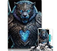 Puzzle 1000 pièces pour Adultes et Adolescents, Puzzle mécanique Tigre pour Adolescents, Jeux Amusants, décoration Murale, Cadeaux d'anniversaire et de Noël Uniques (Taille 38x26cm)