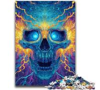 Puzzle 1000 pièces pour Adultes et Adolescents Puzzle Squelette éclair pour Adolescents Un Jeu Stimulant, idéal comme Cadeau pour Toute la Famille (38x26cm)