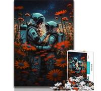 Puzzle 1000 pièces pour Adultes et Adolescents Puzzles « Amour dans l'espace lointain » Jeux éducatifs familiaux décoration d'intérieur Cadeau 75x50cm