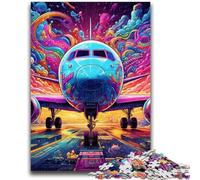 Puzzle 1000 pièces pour Adultes et Adolescents, Puzzles artistiques sur Le thème des Avions, Jeux éducatifs pour la Famille, décoration d'intérieur, Cadeau (50x75cm)