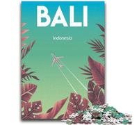 Puzzle 1000 pièces pour Adultes et Adolescents Puzzles Bali pour Adolescents, Cadeaux d'anniversaire, décoration Murale pour Les 14 Ans et Plus (50x75cm)