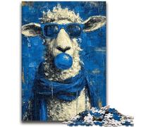 Puzzle 1000 pièces pour Adultes et Adolescents Puzzles Moutons pour Adolescents, Design Dynamique et Unique Expérience de Puzzle relaxante et stimulante (38x26cm)