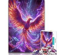 Puzzle 1000 pièces pour Adultes et Adolescents Puzzles mystérieux Phénix pour Adultes Un pour Toute la Famille (Taille 38x26cm)