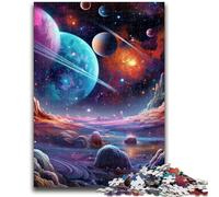 Puzzle 1000 pièces pour Adultes et Adolescents Puzzles Univers colorés pour Adolescents, Casse-tête - Cadeau d'anniversaire pour Homme (75x50cm)