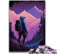 Puzzle 1000 pièces pour Adultes et Adolescents, Regardez l'horizon, Jouet éducatif Anti-Stress, Cadeaux du Père Noël Secret pour Les 14 Ans, 26x38cm
