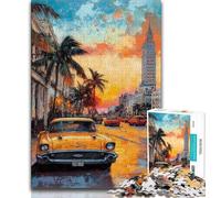 Puzzle 1000 pièces pour Adultes et Adolescents, Rues de la Ville, défi d'intelligence cérébrale, Jouets addictifs, Cadeau d'anniversaire, décoration Murale 38x26cm