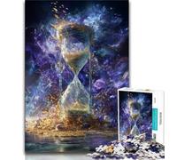 Puzzle 1000 pièces pour Adultes et Adolescents, Sablier Cosmique, Jouet éducatif et décompressant, idéal comme Cadeau pour Toute la Famille (38x26cm)