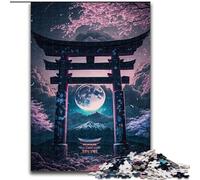 Puzzle 1000 pièces pour Adultes et Adolescents Sanctuaire sous Les étoiles, Anti-Stress avec pièces de Formes aléatoires entièrement emboîtables pour Les Enfants de 14 Ans et Plus (Taille 50x75cm)