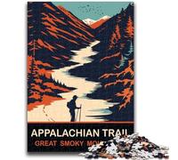 Puzzle 1000 pièces pour Adultes et Adolescents, Sentier des Appalaches, Puzzle pour Adolescents, Cadeau d'anniversaire, décoration Murale pour Les 14 Ans et Plus (50x75cm)