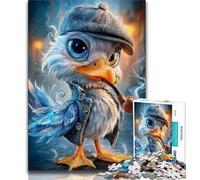Puzzle 1000 pièces pour Adultes et Adolescents Sherlock Holmes La Mouette, Jeux éducatifs, décoration d'intérieur, idéal comme Cadeau pour Toute la Famille (38x26cm)