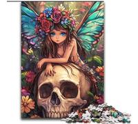 Puzzle 1000 pièces pour Adultes et Adolescents, Squelette Elfe, Jeu Stimulant et Jeu Familial avec pièces entièrement emboîtables de Formes aléatoires 26x38cm