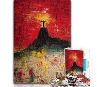 Puzzle 1000 pièces pour Adultes et Adolescents Statues chrétiennes, Aide Le Cerveau à exercer des Jouets addictifs pour cultiver la Patience Décoration Parfaite 75x50cm