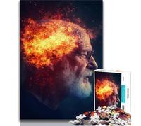 Puzzle 1000 pièces pour Adultes et Adolescents, Storm Brain, Aide Le Cerveau à exercer, Jouets addictifs pour cultiver la Patience, décoration Murale (38x26cm)