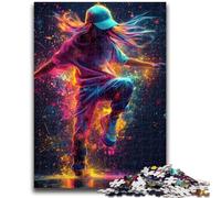 Puzzle 1000 pièces pour Adultes et Adolescents, Street Dance Girl, Anti-Stress, défi Difficile, idéal comme Cadeau pour Toute la Famille, 50x75cm