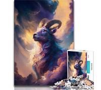 Puzzle 1000 pièces pour Adultes et Adolescents Summit of Ambition Puzzle Adulte Anti-Stress défi Difficile Cadeaux du Père Noël Secret 75x50cm