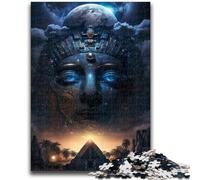 Puzzle 1000 pièces pour Adultes et Adolescents The Gatekeeper Toys Jeux éducatifs Anti-Stress Interaction Parent-Enfant pour Les 14 Ans et Plus 26x38cm