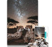 Puzzle 1000 pièces pour Adultes et Adolescents Tortue Fantastique, décoration Murale Artistique et idée Cadeau d'anniversaire pour Amis, Bureau à Domicile (75x50cm)