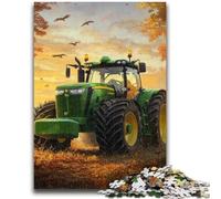 Puzzle 1000 pièces pour Adultes et Adolescents Tracteur Jouet éducatif Anti-Stress Cadeaux du Père Noël Secret pour Les 14 Ans 50x75cm
