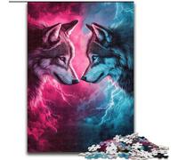 Puzzle 1000 pièces pour Adultes et Adolescents TwoWolves, à partir de 14 Ans, Jeux éducatifs, Jouets à Faire soi-même, œuvres d'art, Cadeau (Taille 50x75cm)
