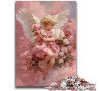 Puzzle 1000 pièces pour Adultes et Adolescents : Un Magnifique Petit Ange Un Jeu éducatif Amusant et Humoristique pour Un Anniversaire ! 26 x 38 cm