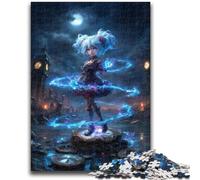 Puzzle 1000 pièces pour Adultes et Adolescents : Une mystérieuse Elfe, Un Cadeau Amusant pour la Famille et Les Amis, à partir de 14 Ans, 26 x 38 cm