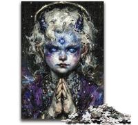 Puzzle 1000 pièces pour Adultes et Adolescents Une mystérieuse Elfe, Un Jeu éducatif Amusant et Humoristique pour Un Anniversaire (26x38cm)