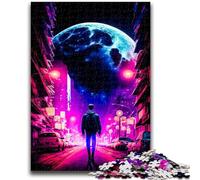 Puzzle 1000 pièces pour Adultes et Adolescents Une Nuit Incroyable Difficile à réaliser, mais Amusant et Humoristique Cadeau d'anniversaire, Cadeaux, décoration Murale 26x38cm