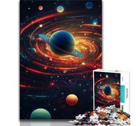 Puzzle 1000 pièces pour Adultes et Adolescents, Univers coloré, Aide Le Cerveau à exercer, Jouets addictifs pour cultiver la Patience, décoration Murale (38x26cm)