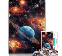 Puzzle 1000 pièces pour Adultes et Adolescents, Univers coloré, Anti-Stress, défi Difficile, Chaque pièce est Unique - Jeu Familial Stimulant et Amusant 50x75cm
